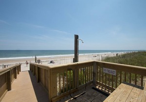 Topsail Dunes 2213 Oceanfront! | Community Pool, Grill Area, Internet