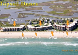Topsail Dunes 2305 / Completely Updated 2019! Pool, Grill Area