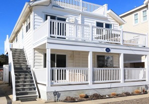 Townsend Inlet Beach Block 2nd floor of a duplex