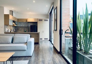 Trendy 1BR in Luxury Building, Parque Virrey