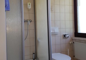 Twin Shower / WC, TV - Landhotel Karrenberg