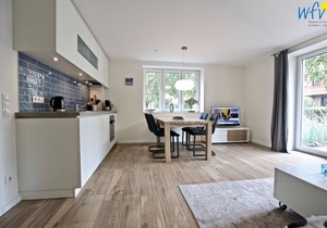 Two separate bedrooms and a wonderful south-facing terrace!