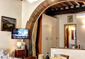 Typical rustic apartment in the heart of Tuscany, Chianti area, Florence.