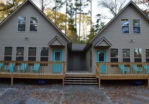 Unit #1 Cozy Rustic Style Duplex near Greers Ferry Lake.