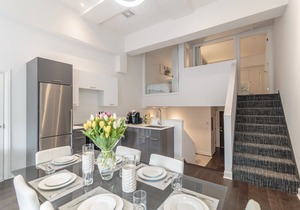 Unwind in a Multilevel Loft in the Heart of Trendy Mile End