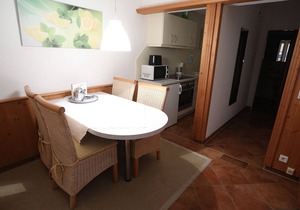 Vacation apartment 1, 55 sqm, 1 bedroom, terrace, max. 5 persons