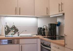 Vacation apartment in a great dyke location on the North Sea with balcony, WiFi and parking space