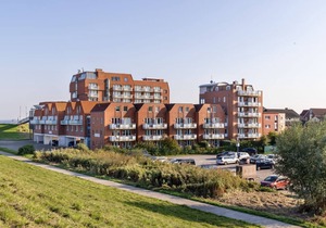 Vacation apartment on the North Sea with balcony, sea view and direct beach access -