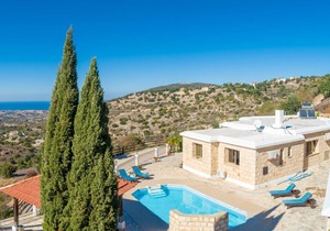 Villa Heaven: Large Private Pool, Sea Views, A/C, WiFi, Eco-Friendly