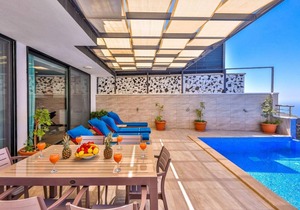 Villa with Pools, Jacuzzi and Sauna in Kalkan
