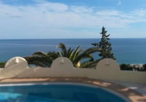 Villa with Private Pool,Stunning Sea Views,10 min walk to the beach air con Wifi
