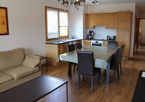 Village Center Apartment with Balcony and Parking in St Jean de Sixt, Near La Clusaz