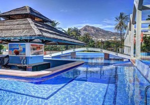 "VIVE BENAL BEACH" con vistas al mar y parque acuático 3611