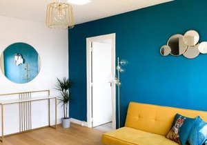Vue panoramique sur Paris : Sublime appartement au centre de Courbevoie
