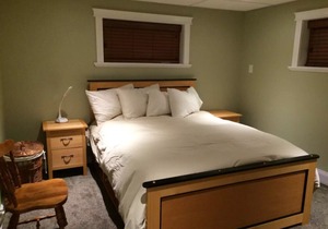 Walk to Hospital, business and restaurant district - Downstairs Suite -