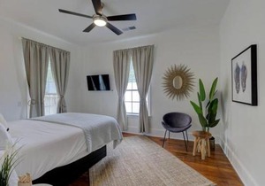 Walk to Overton Square from your Historic Retreat