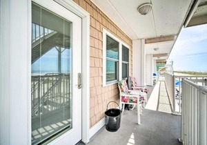 Walk to Wildwood Beach Oceanfront Condo with View