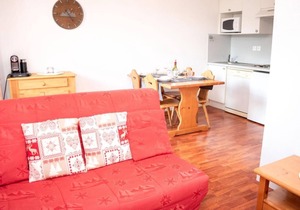 Wifi, 1st floor, balcony, tv, ski locker, 34m², Saint Lary Soulan