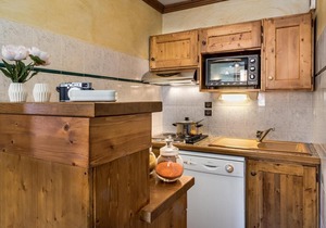 Wifi, 200m from resort center, fitness, balcony, fireplace or stove, tv, ski locker, 45m², Tignes