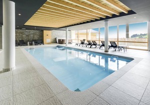 Wifi, resort center, view mountain, fitness, swimming pool, sauna, hammam, terrace, balcony, parking