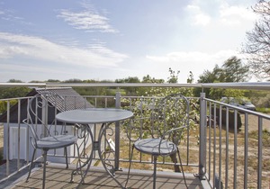 With sea view, use of swimming pool and sauna - Haus Inselblick FeWo MEERrauschen