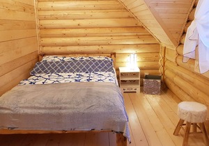 Year-round log cabin with sauna & jacuzzi in Jastrzębia Góra