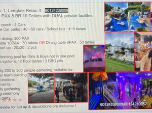 Villa Kids Swimming Ktv Table Spice Arena Penang Sqft | Bayan Lepas