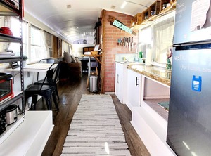 Bruiser Cozy Riverfront School Bus | West Monroe