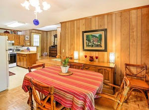 Lakefront Mountain Rest Cottage Gas Fireplace | Mountain Rest
