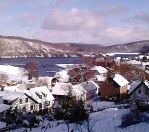 Seeblick Ferienwohnung Rursee Nationalpark Eifel 