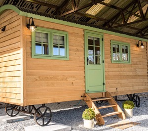 The Shepherd Hut At Northcombe Farm 