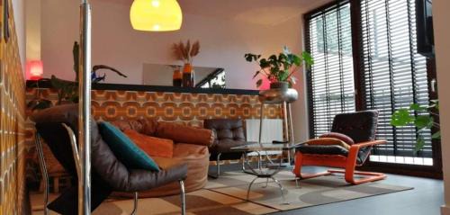 Bouillon Apartment | À Bouillon, appartement vintage vue sur le château