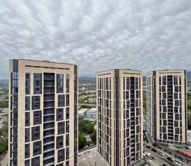 Almaty Apartment | Впечатляющие 2 комнатные апартаменты, с прекрасным видом
