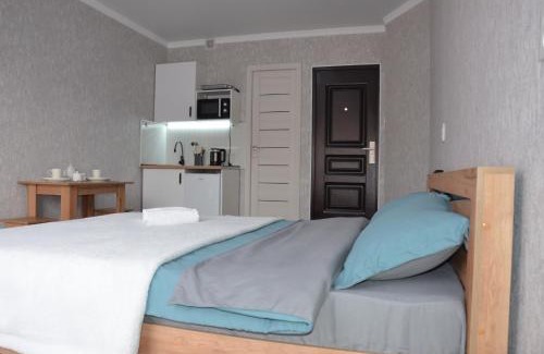 Kaztsik Apartment | Студия №2 LifeHouseAlmaty в ЖК Теремки-2