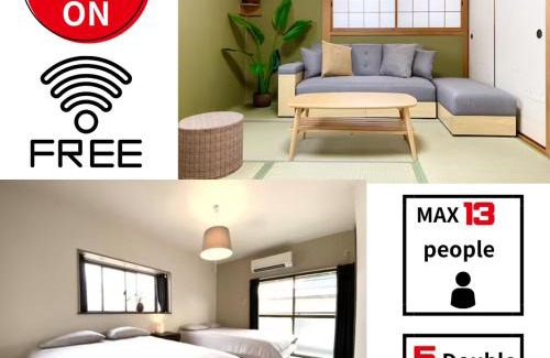 Higashinari Apartment | 大きな一戸建てコリアンタウン難波道頓堀usjアクセス良好