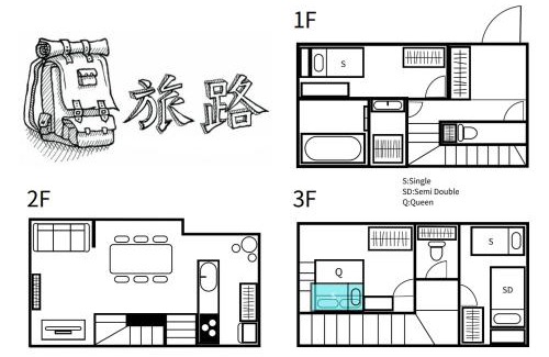 Sumiyoshi Apartment | 旅路Hotel 住吉