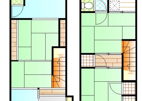 Higashinari Apartment | 難波心斎橋10mins 大阪城3