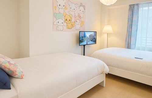 Mejiro Apartment | 신주쿠및시부야접근성뛰어남#야마노테선도보10분#세련된도쿄고급맨션#침실3개#침대5개