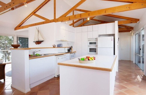 Corlette House | 1/44 Danalene Pde - fantastic waterfront property with air con