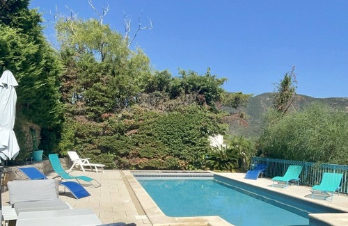 Vico Villa | 10-person villa with private heated pool and sea view