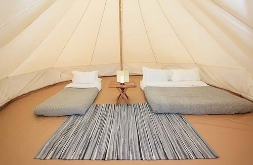 Llanfaethlu Cabin | 11 'Bellatrix' Bell Tent Glamping Anglesey