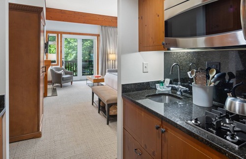 Stowe Area Cabin | #1125 Inside The Lodge At Spruce Peak NEWLY REMODELED | Mount Mansfield views, Private!