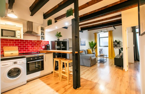 El Poble-sec Apartment | 11BLDG1025 - Superp Apartment downtown