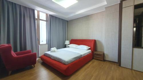 Almaty District Apartment | 12эт 2х на 6 гостей возле посольства США с 2мя кроватями, диваном и 2мя санузлами в Хайвилле