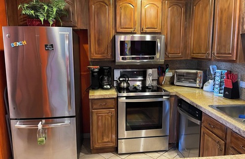 Sandy Beach Condo | 1BR/1ba with DOUBLE-sized living area/balcony, amazing views, & keyless entry!