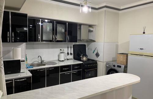Tashkent Apartment | 2-bedroom apartment in enjoyable Toshkent with WiFi, AC