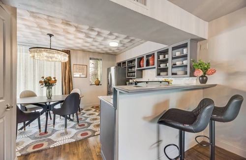 Old East Dallas Condo | 2-level luxury loft with pool, private patio, and historic charm.