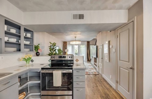 Old East Dallas Condo | 2-level luxury loft with pool, private patio, and historic charm.