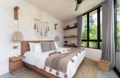 Tulum City Center Villa | 2 Tropical Bohemian Villas-2 Priv Pool-BBQ 3A-3B