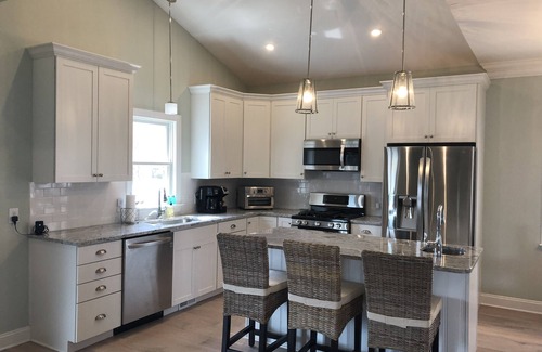 West Cape May House | 2026 dates are open! Spacious home, heated pool, great location, 1st Floor Bdrm!